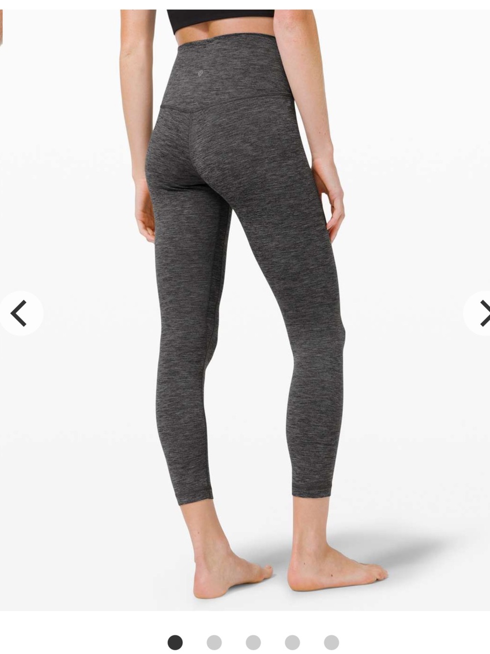 Lululemon Align Pant 25"
Heathered Black